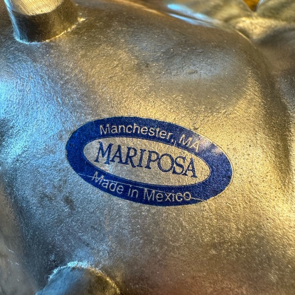 Mariposa Brilliante 9-1/4”x 6” Dish for Snacks or Trinkets. Mexico. - Picture 8 of 8